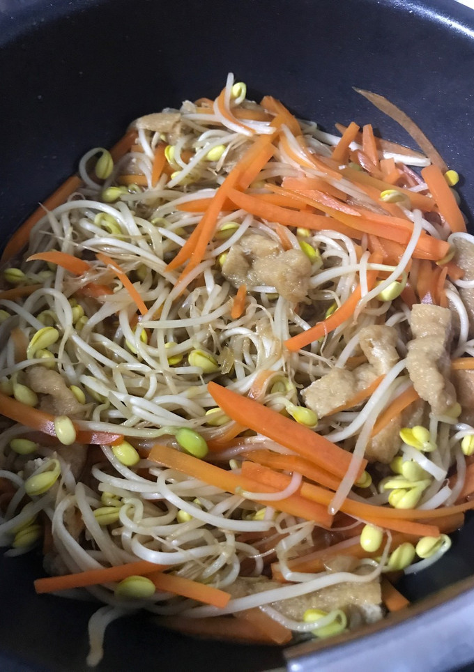 豆もやしの煮物〜母の味〜-レシピのメイン写真