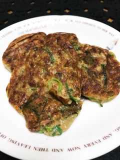 バカタレを使った山芋納豆焼き-レシピのメイン写真