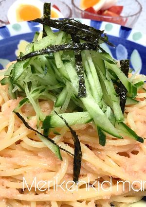 シンプルで絶品☆明太子マヨネーズパスタ-レシピのメイン写真
