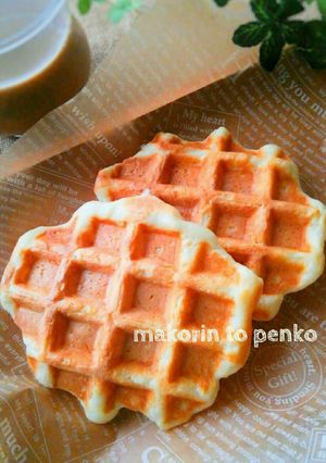 HMで*サクッとふわっと豆腐ワッフル-レシピのメイン写真