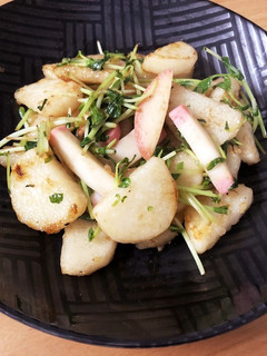 長芋とかまぼこのポン酢炒め-レシピのメイン写真