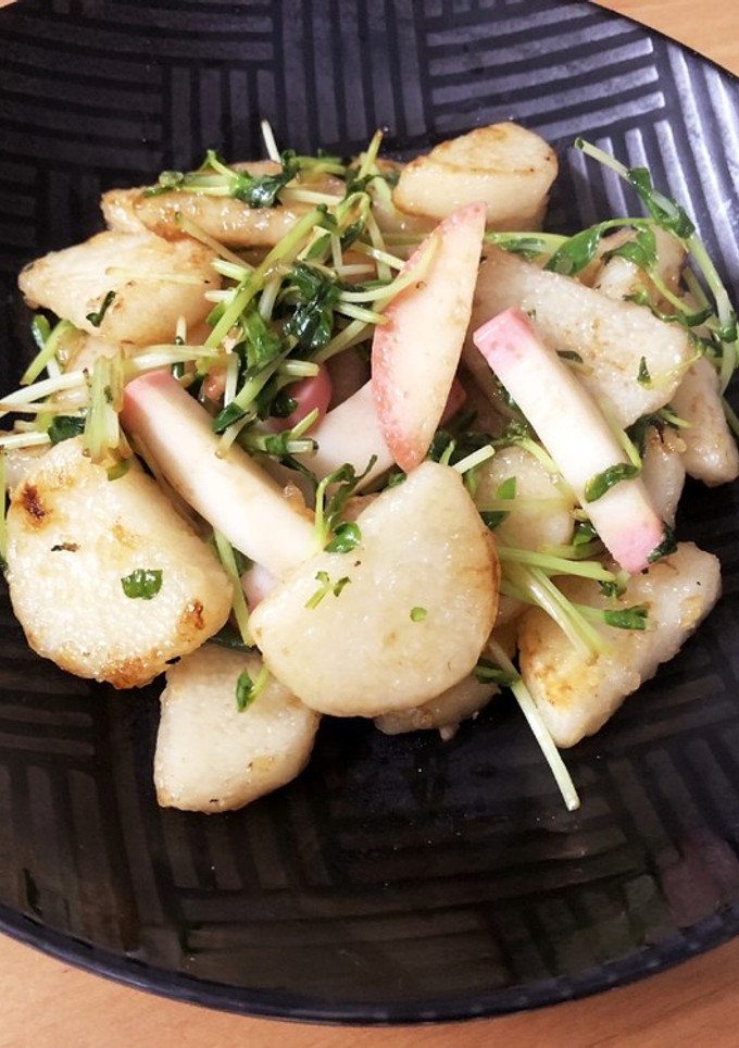 長芋とかまぼこのポン酢炒め-レシピのメイン写真