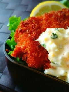 マヨネーズで柔らか♪鶏胸肉のチキンカツ♡-レシピのメイン写真
