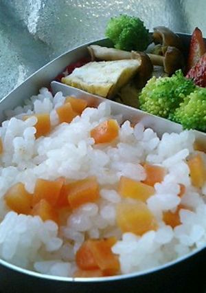 にんじんグラッセまぜまぜご飯♥-レシピのメイン写真
