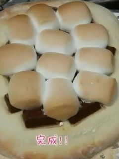 ☆簡単で美味しいマシュマロチョコピザ☆-レシピのメイン写真