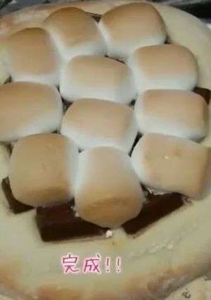 ☆簡単で美味しいマシュマロチョコピザ☆-レシピのメイン写真