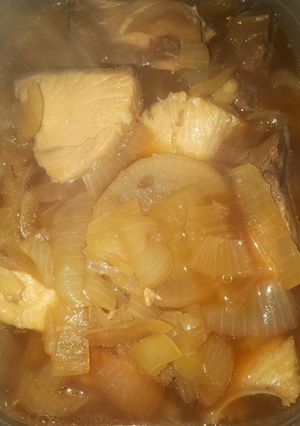 【簡単煮物】ぶり 大根 玉ねぎ-レシピのメイン写真