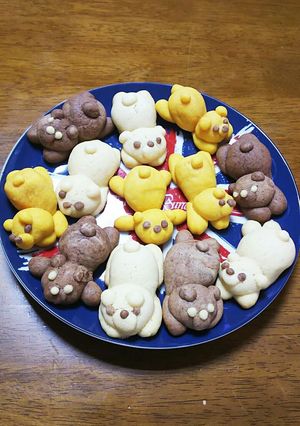くまくまオールスターズʕ•ᴥ•ʔ-レシピのメイン写真