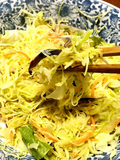 簡単、市販のサラダ利用の温サラダ-レシピのメイン写真