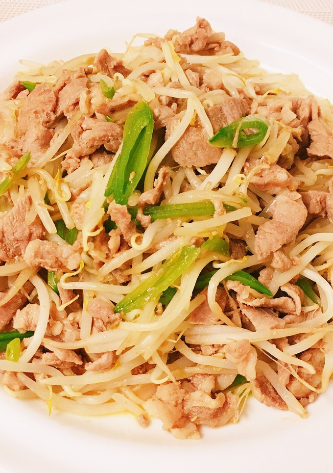 シャキシャキ食感！豚肉ともやしの中華炒め-レシピのメイン写真