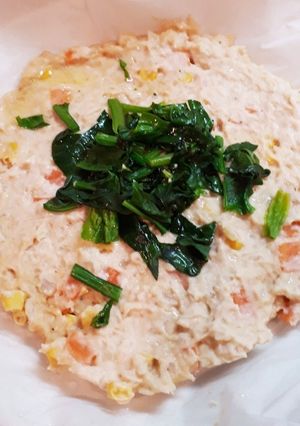 鶏ひき肉と野菜のなんちゃってピザ♡-レシピのメイン写真