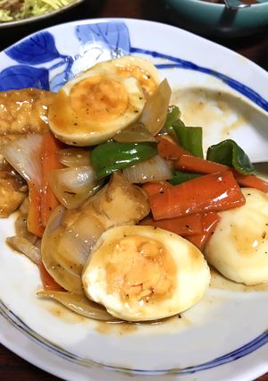 肉なし酢豚〜あまり高くない野菜で〜-レシピのメイン写真