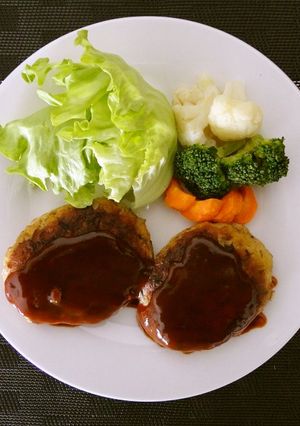 チーズin大葉豆腐ハンバーグ-レシピのメイン写真
