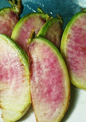 紅芯だいこんの昆布焼き-レシピのメイン写真