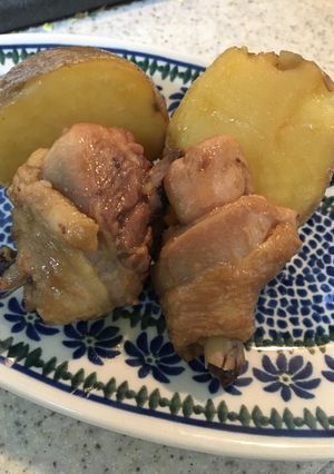 鶏肉と新じゃがの八角煮-レシピのメイン写真
