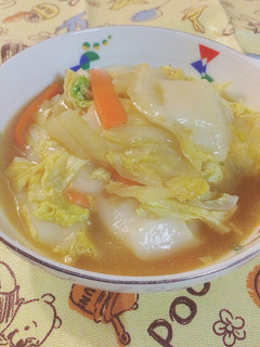 簡単~っ✤白菜と切り餅の和風カレー蒸し✤-レシピのメイン写真