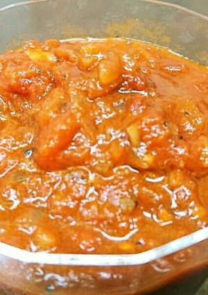 電気圧力鍋で簡単美味自家製トマトソース-レシピのメイン写真