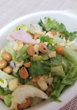 節分の余ったお豆で簡単サラダ-レシピのメイン写真
