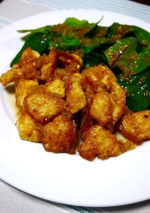 簡単！ふわふわ☆むね肉のたまころ焼き-レシピのメイン写真