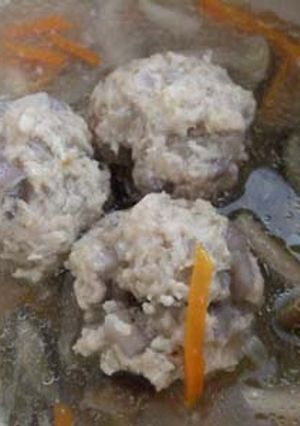 鶏団子のあったかスープ-レシピのメイン写真