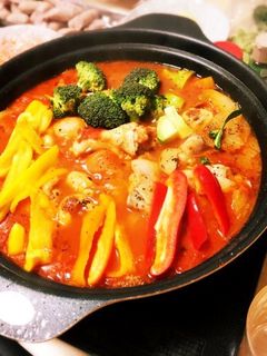 どろしーのトマト鍋ʅ(´◔౪◔)ʃ-レシピのメイン写真