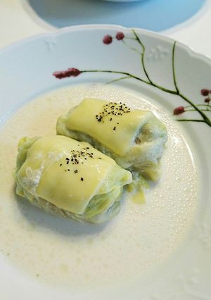 ロールキャベツのクリーム煮☆(冷凍使用)-レシピのメイン写真