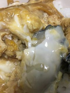 五分で簡単 牡蠣卵とじ丼 カキ-レシピのメイン写真