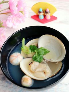 ❀ひな祭り❀はまぐりのお吸い物-レシピのメイン写真