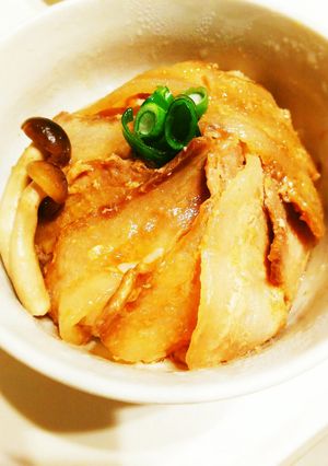がっつり食べたい♡豚バラの甘辛どんぶり飯-レシピのメイン写真