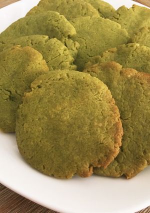 型なしで簡単！抹茶のしっとりクッキー-レシピのメイン写真