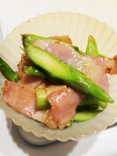 ベーコンとアスパラの炒め物-レシピのメイン写真
