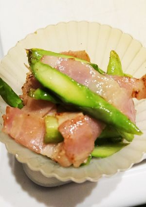 ベーコンとアスパラの炒め物-レシピのメイン写真