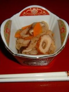 カルシウムいっぱい♪切り干し大根の煮物。-レシピのメイン写真