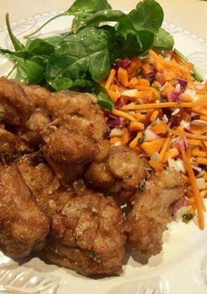 バジルのから揚げ　生姜入り-レシピのメイン写真