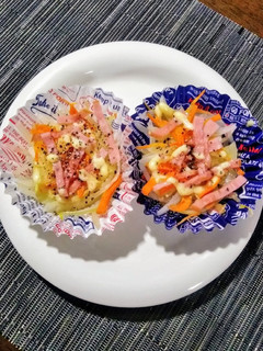 お弁当に♬もやし主役のカップ温野菜-レシピのメイン写真