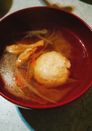 材料３つ　フワフワ豆腐と鶏団子-レシピのメイン写真