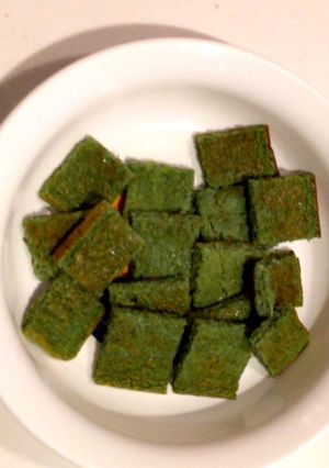 幼児食☆バナナとほうれん草の卵焼き-レシピのメイン写真