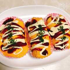รูปของ お弁当に!ミニとん平焼き