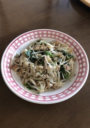 豚バラともやしのペペロンチーノ風-レシピのメイン写真