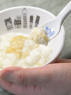 【離乳食中期】バナナのパン粥-レシピのメイン写真