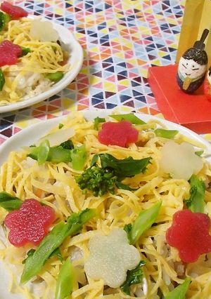 ヤーコンで華やかちらし寿司♪-レシピのメイン写真