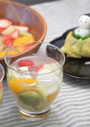ひなまつりフルーツポンチ-レシピのメイン写真