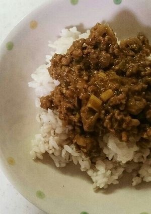 ドライカレー-レシピのメイン写真