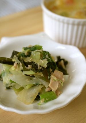 旬の野菜で　ツナサラダ【保育園給食】-レシピのメイン写真
