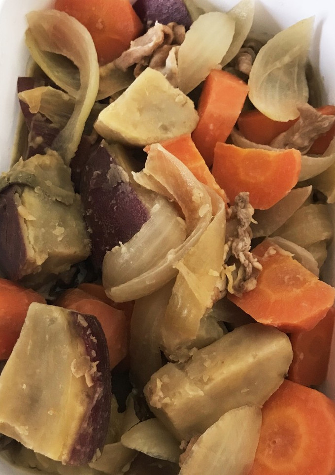 さつまいもで肉じゃが風-レシピのメイン写真
