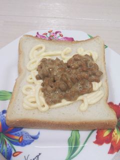 なっトースト-レシピのメイン写真