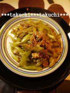 セロリと豚肉の中華風きんぴら-レシピのメイン写真