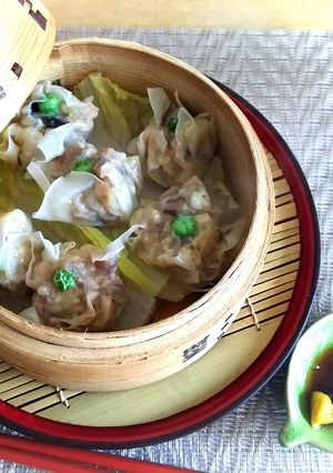 海老と筍の焼売♪-レシピのメイン写真