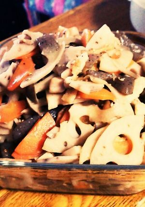 レンコンきんぴら～飽きない味つけ常備菜～-レシピのメイン写真