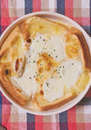 インスタ映え確実？！ 食パン グラタン-レシピのメイン写真
